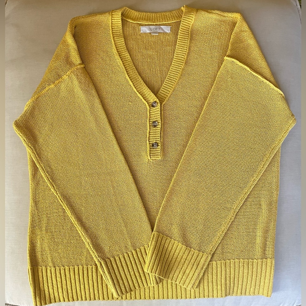 LOFT  Henley Sweater